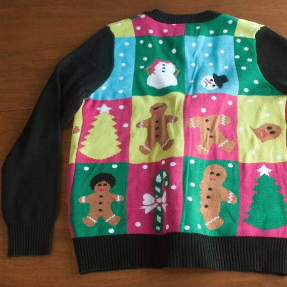 NWT Tipsy Elves Ugly Holiday Cardigan Sweater - Picture 4 of 10